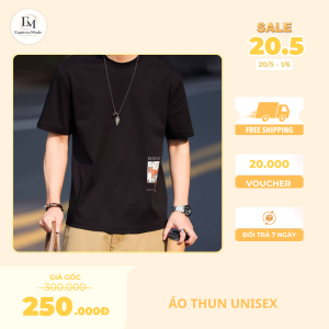 Áo Thun Unisex Cotton Cao Cấp – Thoải Mái Cho Mọi Outfit