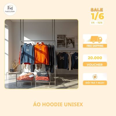 Bộ sưu tập áo hoodie unisex mới nhất 2026 dành cho nam và nữ