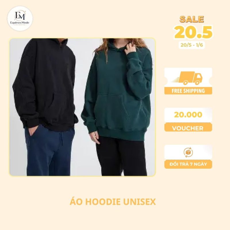 Cách chọn áo hoodie unisex phù hợp với từng dáng người