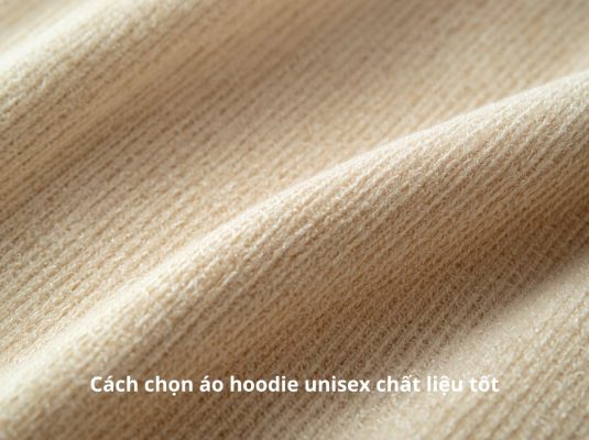Cách chọn áo hoodie unisex chất liệu tốt