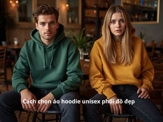 Cách chọn áo hoodie unisex phối đồ đẹp